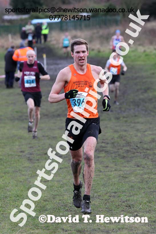 Senior men Dan Jenkin (Durham City) NEHL, Wrekenton. Photo: David T. Hewitson/Sports for All Pics